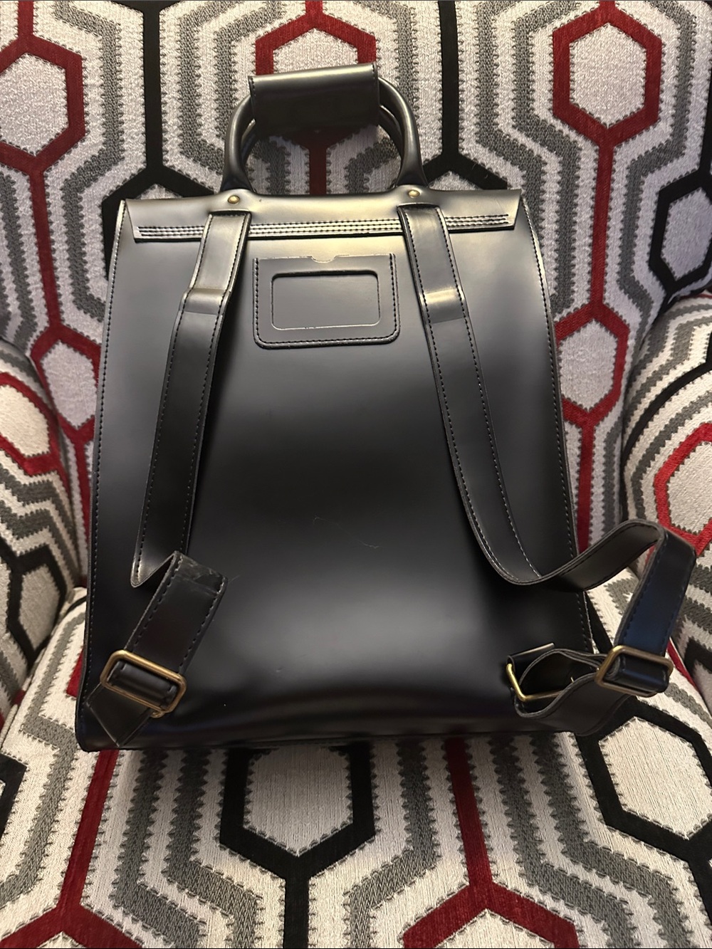 Dr Martens black Kiev backpack - Picture 2 of 10